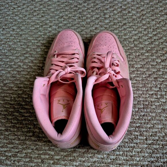 Nike Air Jordan 1 Mid 'Coral Gold' 852542-600 US Men’s Size 13 - Picture 5 of 7